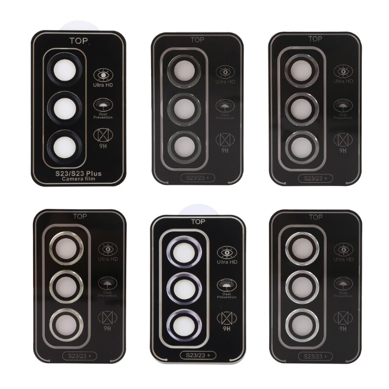 Camera Lens Protector Glass for SAMS23/S23+ Scratch-Proof Camera Cover