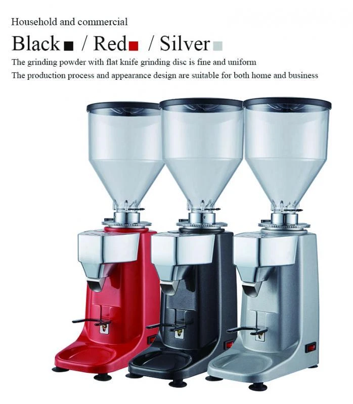 1L 250W Home Commercial Electric Coffee Bean Grinder Grind Burr Milling Espresso - Image 4 of 4