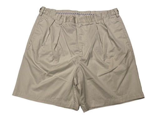 Tommy Hilfiger Chino Shorts Mens 36 Beige Mid Rise Zip Fly