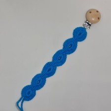 Crochet Dummy Pacifier Clip baby shower gift