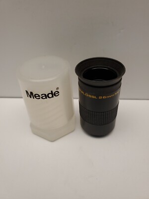 Meade 1.25'' 26mm Super Plossl Telescope Eyepiece Series 4000 Yellow Lettering