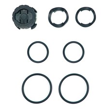 For Garmin Compatible Quick Release Nylon Bike Mount with Rubber Gaskets