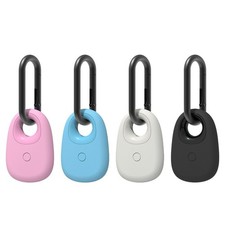 Samsung Galaxy SmartTag2 Pebble-Shaped Case w Carabiner Scratch-Resistant Soft