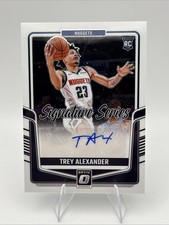 2024-25 Panini Donruss Optic - Signature Series Trey Alexander #SS-ALX (AU, RC)