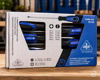 Hawe 554.00 Schraubendreher-Satz 6-Teilig – Schlitz & Kreuz PH1/PH2