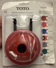 TOTO THU500S Replacement Flapper for Select 3 Inch Flush Valve Tanks Red New