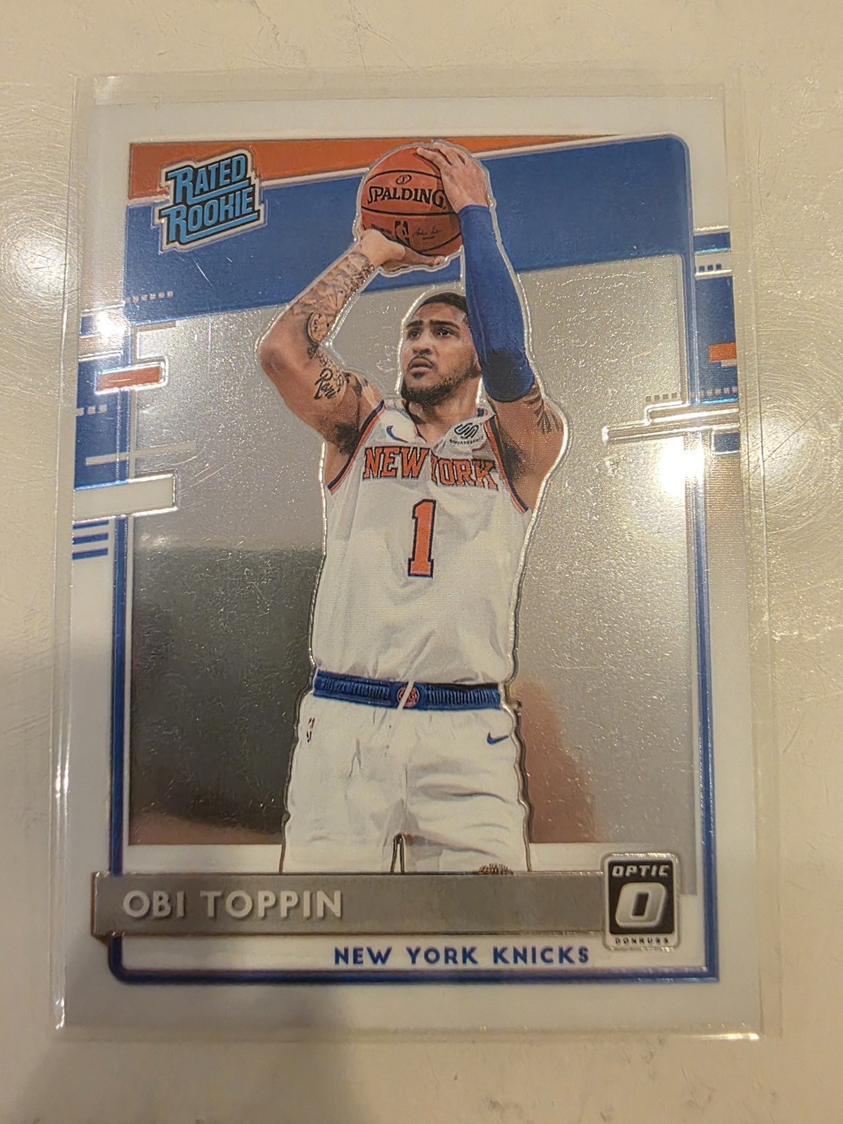 2020 Panini Donruss Optic Obi Toppin Rated Rookie 158 MINT