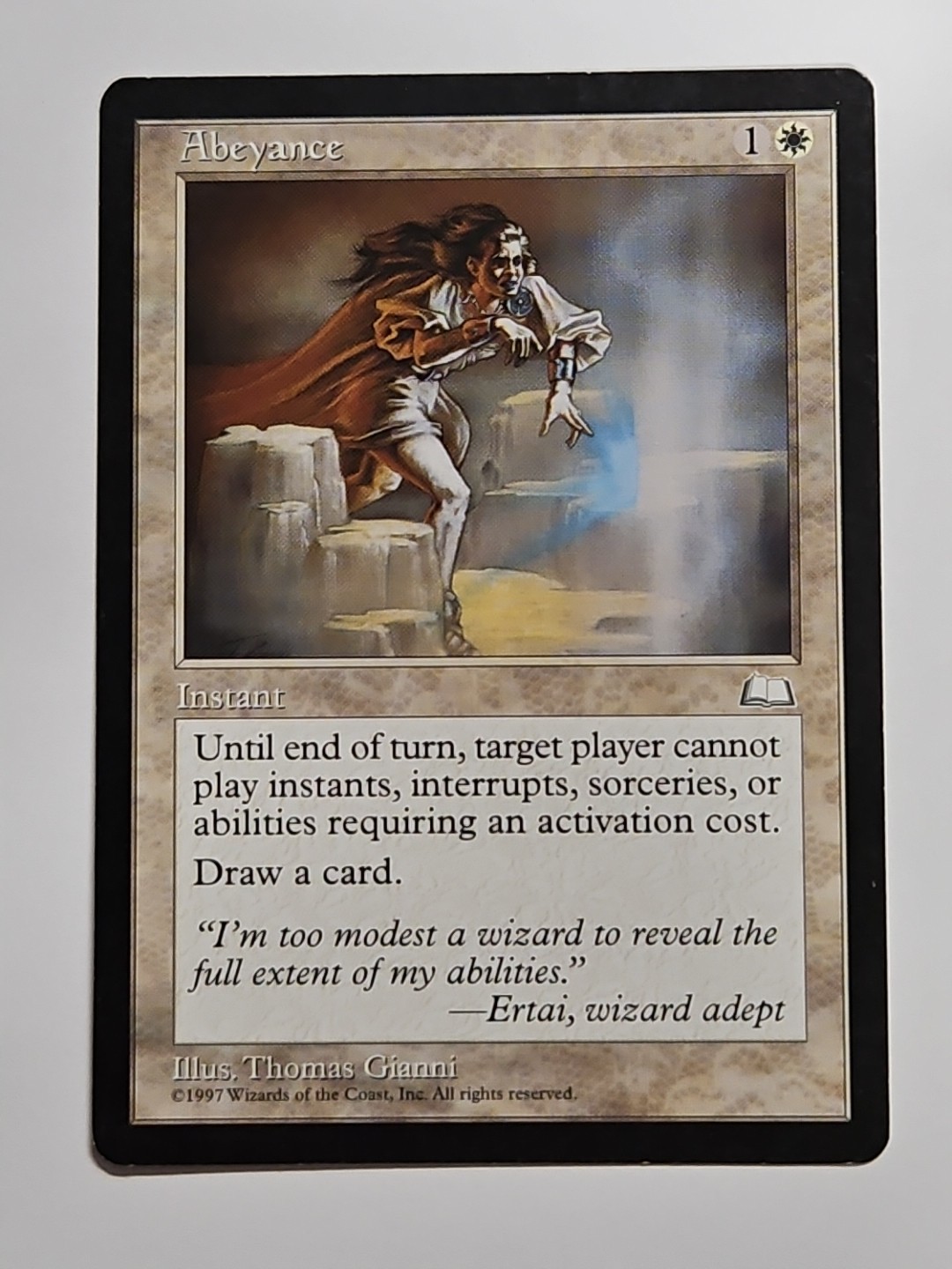 MTG Magic the Gathering English Abeyance 1997 Weatherlight LP