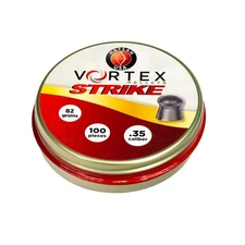 Vortex Strike .35cal Airgun Pellets, 82grains, Gray