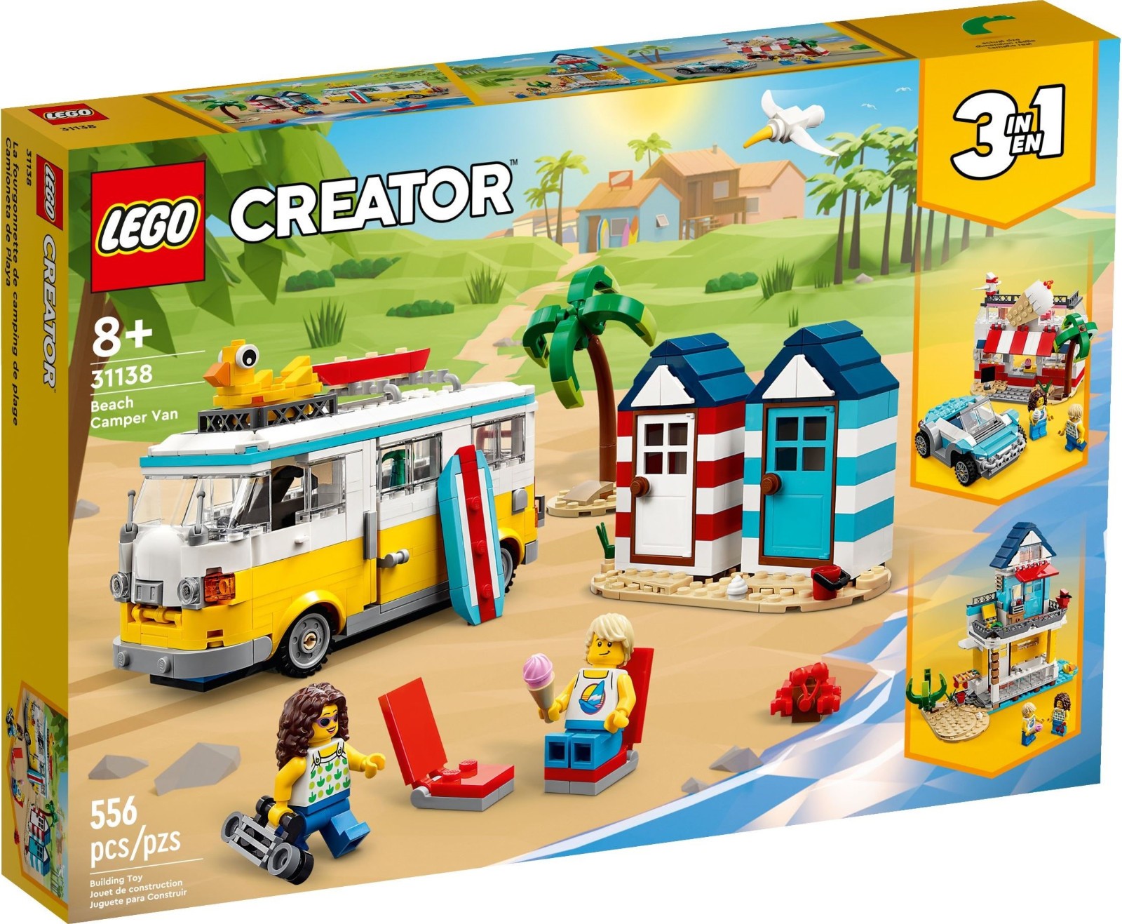 LEGO 31138 - Campervan da spiaggia