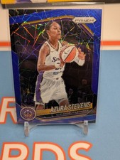 2025 Prizm WNBA Azura Stevens Blue Velocity #64 Los Angeles Sparks