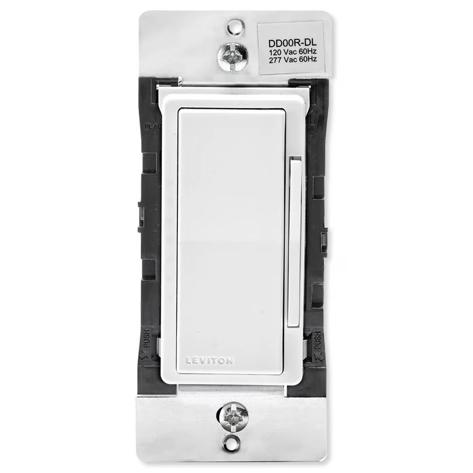 Interruptor auxiliar Leviton para control remoto de atenuación digital/decora: DD00R-DLZ [caja abierta] Foto 2 de 2
