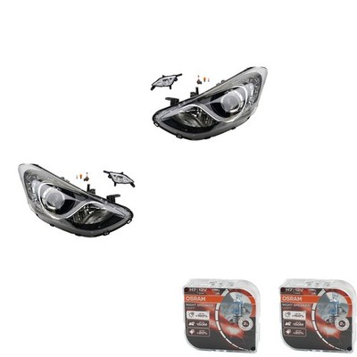 Scheinwerfer Satz Osram Night Breaker Laser passend für Hyundai i30 11/11-03/15