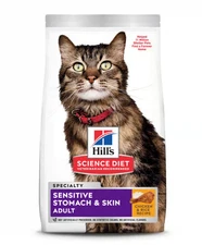 Hill's Science Diet Sensitive Stomach & Skin Adult Dry Cat Food - Chicken 15.5lb