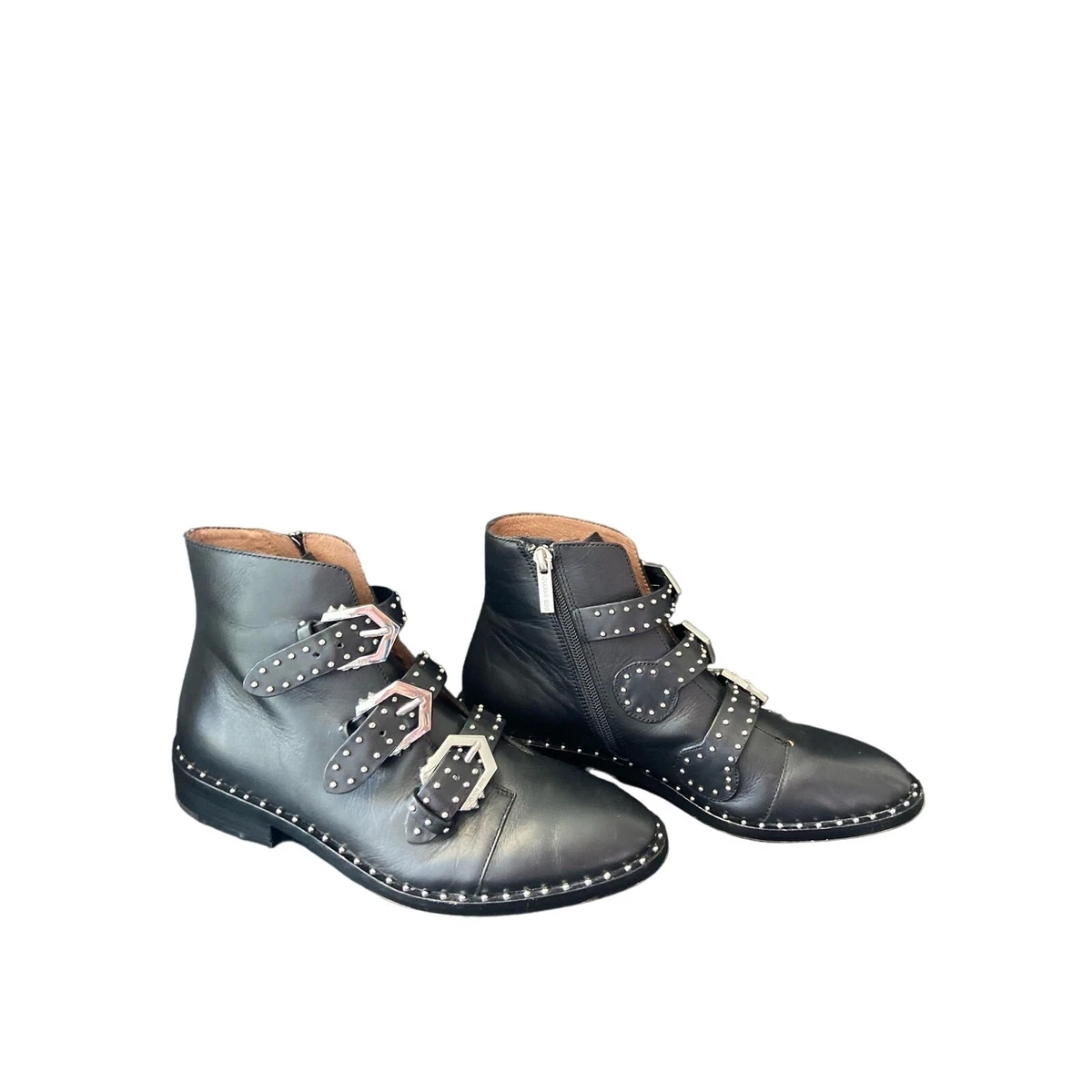 & Other Stories Women’s Ankle Boots  Size 36 Pointed-Toe Ankle Boots - Black croco - & Other Stories US main image 2