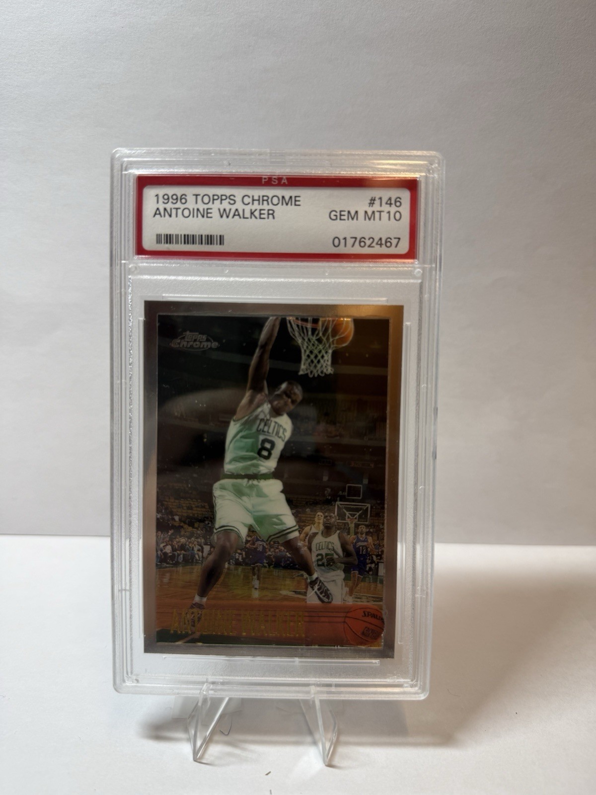 1996-97 Topps Chrome ANTOINE WALKER # 146 PSA 10 RC
