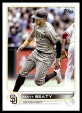 2022 Topps Update Matt Beaty San Diego Padres #US263