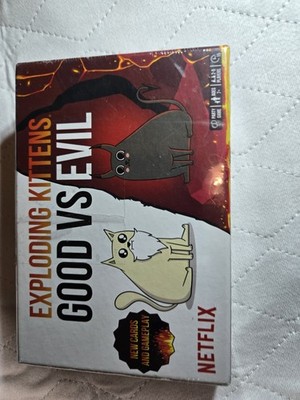 Exploding Kittens: Good vs Evil Netflix Card Game, Sealed