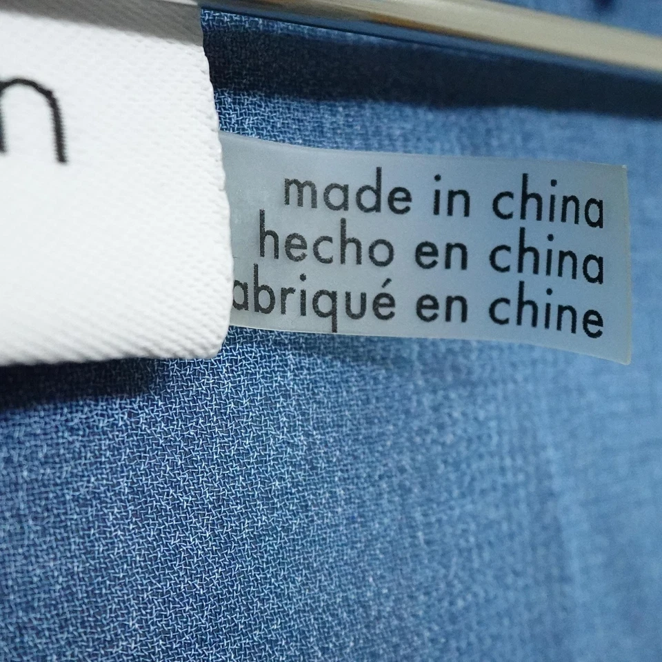 Traje de baño Calvin Klein cubre mujer azul rosa floral transparente túnica de playa L/XL Foto 4 de 4