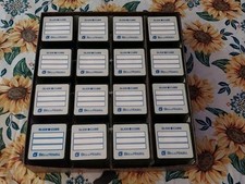 Bell  Howell 16 Slide Cube Cartridge Library Full Of European Slide Film