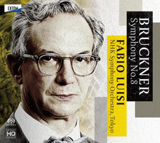 New Fabio Luisi Nhk Symphony Orchestra Bruckner Symphony No. 8 Sacd Hybrid