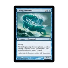 WOTC MtG Zendikar Living Tsunami (U) (x4) NM