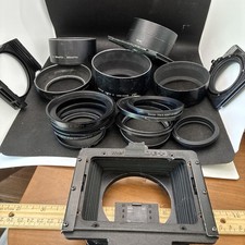 Camera Lens Step Down Rings Adapter Tiffen Nikon Gelatin Filter Holder Af-1