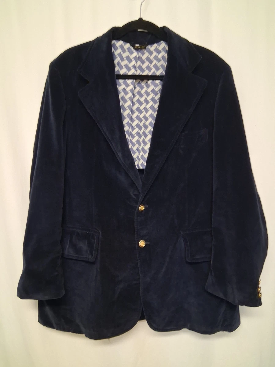 Velvet 1970s Vintage Suit Jackets & Blazers for Men Just Listed 2026