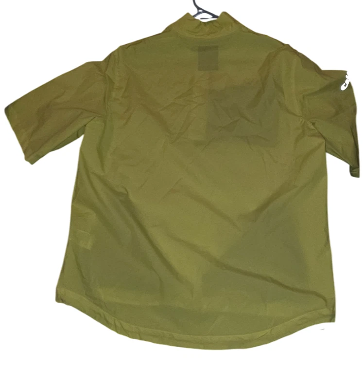 Pullover cortavientos Callaway Golf Weather Series 1/4 cremallera amarillo neón talla M Foto 4 de 4