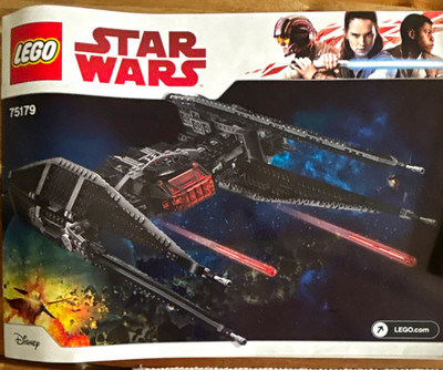 LEGO Star Wars 75179 Kylo Ren's TIE Fighter vollständiges Set