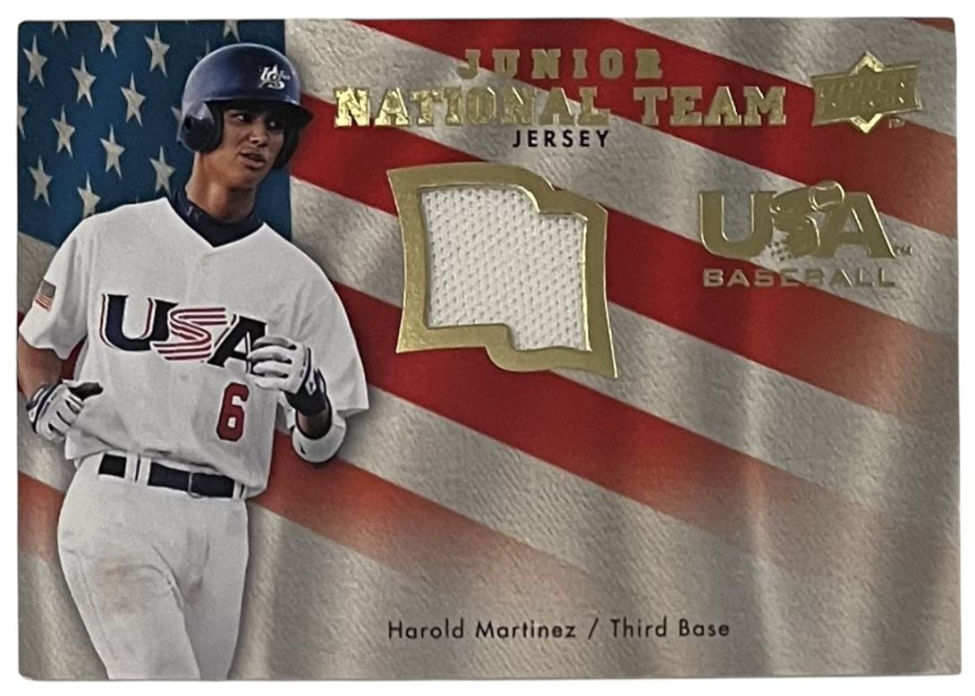 2008 Upper Deck USA Junior National Team Jersey #USJR-HM Harold Martinez