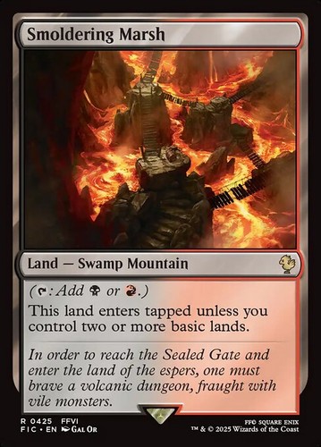 Smoldering Marsh 425 R Normal FIC MTG NM