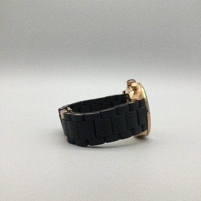 Emporio Armani Mens Watch 38mm Chronograph Gold Tone AR-0580 New Battery 6.25\