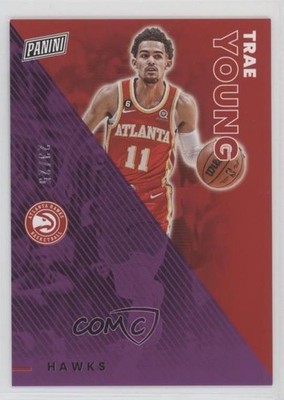 2023 Panini Father's Day Purple /25 Trae Young #13 7y2