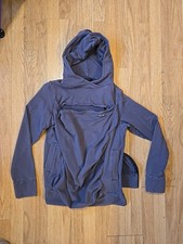 Grey, XL, Boba Baby Wearing Hoodie