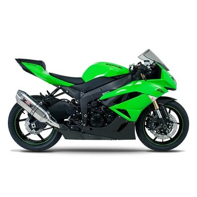 YOSHIMURA R77 Slip On Exhaust KAWASAKI ZX6R ZX-6R ZX636 2009 2010