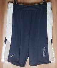 Official Nike Brand Men's Blue White Basketball Shorts Owls Logo Size Small