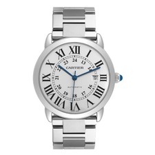 Cartier Ronde Solo XL Steel Silver Dial Mens Watch W6701011 2