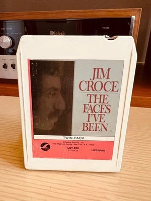 Vintage Jim Croce “The Faces I’ve Been” 8 Track Album - Image 1 of 2