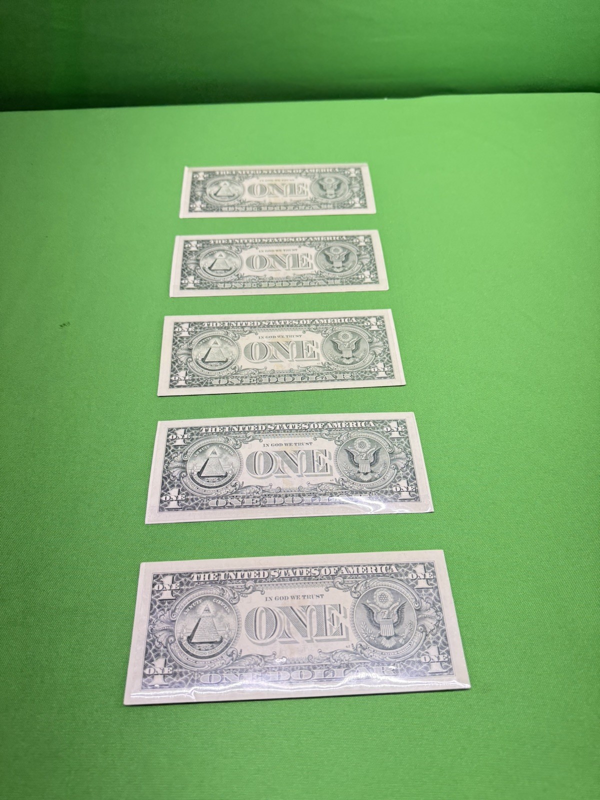 The Santa Claus U.S. $1 Dollar Bill Money 