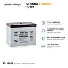 Yuasa 80Ah Golf Trolley / Mobility Scooter Battery VRLA Gel