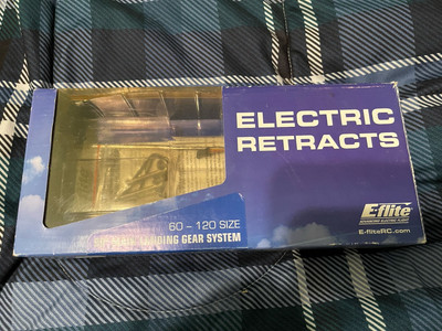 E-flite Eflite 90 Degree Main Electric Retract . 60 - 120 Size EFLG400. Open Box