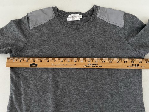VTG Tonny Jenny Two Beautiful Dogs Girl XL Gray Crop Thick Top Tee Short Sleeve - Picture 8 of 13