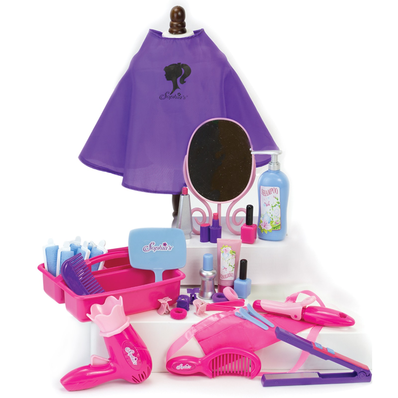 Sophia&rsquo;s Hair Salon Complete 30 Piece Play Set for 18" Dolls