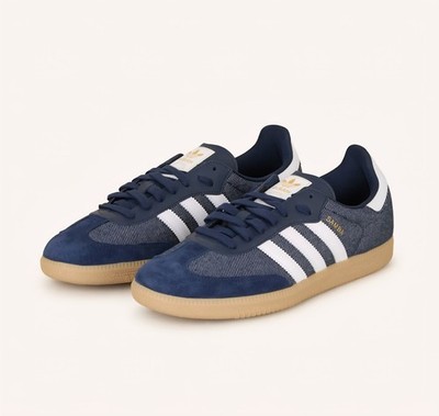 Adidas Samba Damen Schuhe Sneaker Gr 38 2/3 Collegiate Navy Cloud White Gum