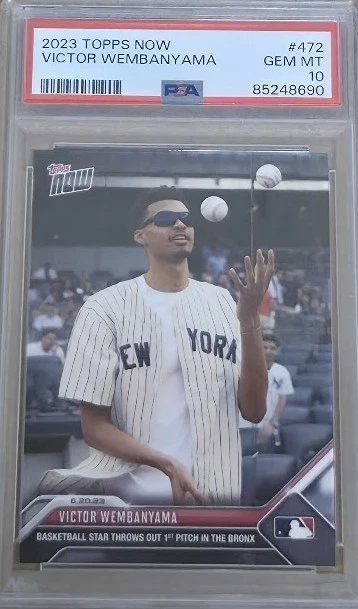 2023 Topps Now - Victor Wembanyama #472 for sale | eBay