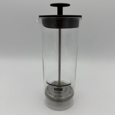 Bodum Aerius Manual Glass Milk Frother for Coffee Espresso Cappuccino 5.9 oz