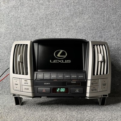2006-2009 LEXUS RX350 400 NAVIGATION SCREEN GPS HEAD UNIT OEM 86110-48320 TESTED
