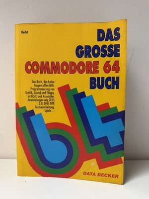 Hecht Das Grosse Commodore 64 Buch (1988) Data Becker C64 8-bit Klassiker