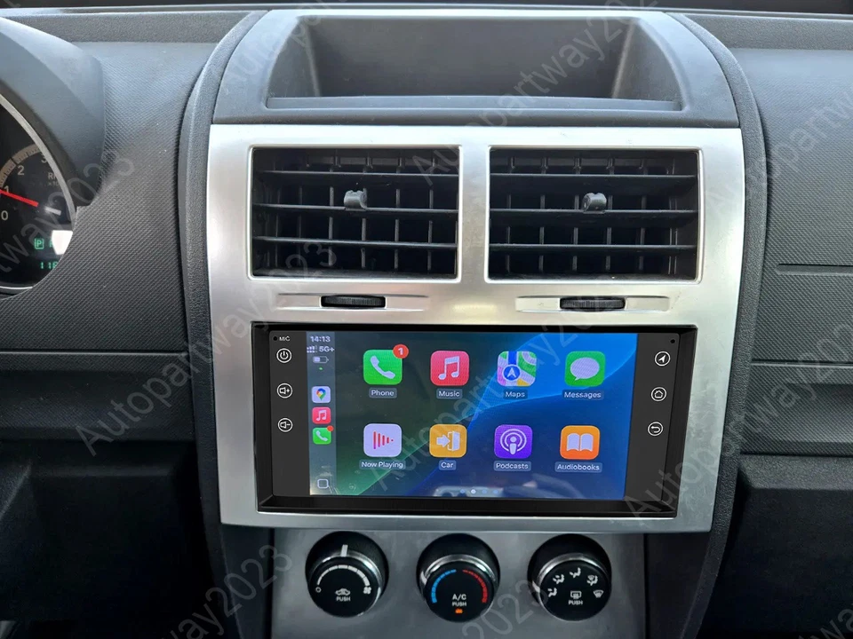 For 2007-2012 Dodge Nitro Android 15 Carplay Car Stereo Radio GPS Navi WIFI AHD Foto 3 de 4